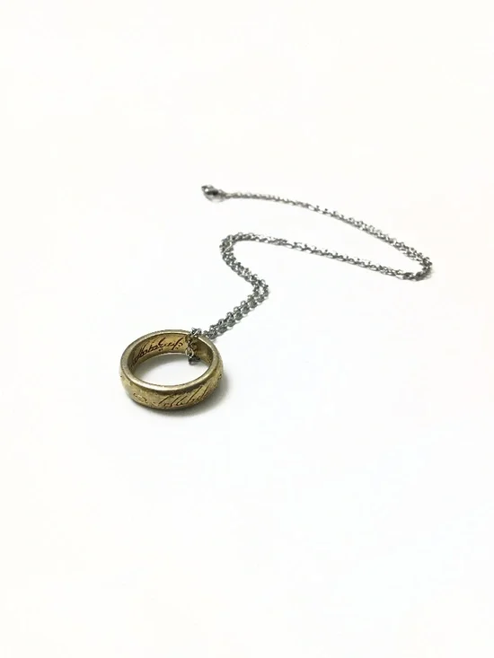 The “One Ring” Necklace—The Lord of the Rings - Picture 1 of 6